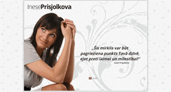 Desktop Screenshot of ineseprisjolkova.com